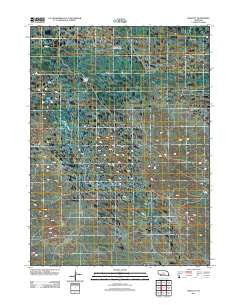 Linscott Nebraska Historical topographic map, 1:24000 scale, 7.5 X 7.5 Minute, Year 2011