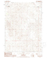 Linscott NW Nebraska Historical topographic map, 1:24000 scale, 7.5 X 7.5 Minute, Year 1986