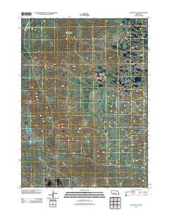 Linscott NW Nebraska Historical topographic map, 1:24000 scale, 7.5 X 7.5 Minute, Year 2011