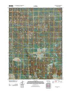 Linscott SE Nebraska Historical topographic map, 1:24000 scale, 7.5 X 7.5 Minute, Year 2011