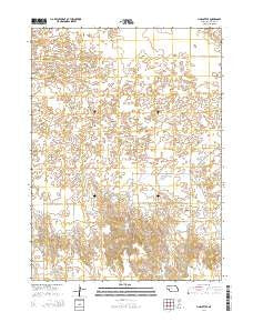 Linscott SE Nebraska Current topographic map, 1:24000 scale, 7.5 X 7.5 Minute, Year 2014
