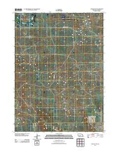 Linscott SW Nebraska Historical topographic map, 1:24000 scale, 7.5 X 7.5 Minute, Year 2011