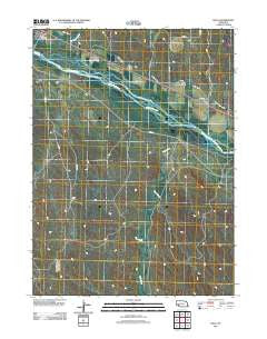 Lisco Nebraska Historical topographic map, 1:24000 scale, 7.5 X 7.5 Minute, Year 2011