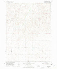 Lisco SE Nebraska Historical topographic map, 1:24000 scale, 7.5 X 7.5 Minute, Year 1972