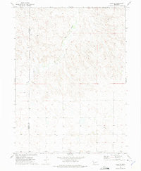 Lisco SE Nebraska Historical topographic map, 1:24000 scale, 7.5 X 7.5 Minute, Year 1972