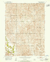Litchfield NE Nebraska Historical topographic map, 1:24000 scale, 7.5 X 7.5 Minute, Year 1951