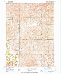 Litchfield NE Nebraska Historical topographic map, 1:24000 scale, 7.5 X 7.5 Minute, Year 1951