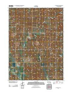 Litchfield NE Nebraska Historical topographic map, 1:24000 scale, 7.5 X 7.5 Minute, Year 2011