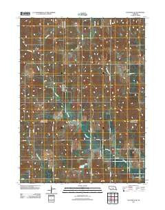 Litchfield SW Nebraska Historical topographic map, 1:24000 scale, 7.5 X 7.5 Minute, Year 2011