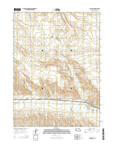 Lodgepole Nebraska Current topographic map, 1:24000 scale, 7.5 X 7.5 Minute, Year 2014