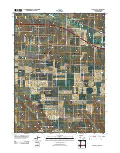 Lodgepole SE Nebraska Historical topographic map, 1:24000 scale, 7.5 X 7.5 Minute, Year 2011