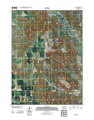 Logan Nebraska Historical topographic map, 1:24000 scale, 7.5 X 7.5 Minute, Year 2011