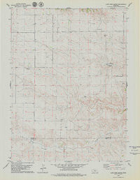Lone Pine Butte Nebraska Historical topographic map, 1:24000 scale, 7.5 X 7.5 Minute, Year 1979