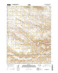 Lone Pine Butte Nebraska Current topographic map, 1:24000 scale, 7.5 X 7.5 Minute, Year 2014