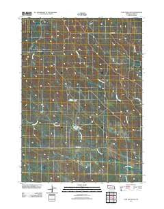 Lone Tree Ranch Nebraska Historical topographic map, 1:24000 scale, 7.5 X 7.5 Minute, Year 2011