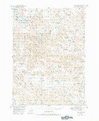 Long Lake Nebraska Historical topographic map, 1:62500 scale, 15 X 15 Minute, Year 1949