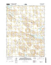Long Lake Nebraska Current topographic map, 1:24000 scale, 7.5 X 7.5 Minute, Year 2014