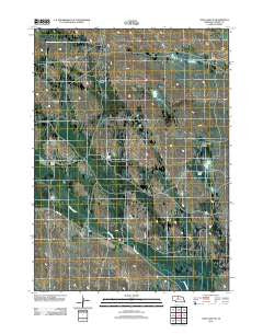 Long Lake SE Nebraska Historical topographic map, 1:24000 scale, 7.5 X 7.5 Minute, Year 2011