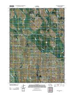 Long Lake SW Nebraska Historical topographic map, 1:24000 scale, 7.5 X 7.5 Minute, Year 2011