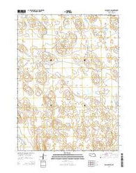 Long Lake SW Nebraska Current topographic map, 1:24000 scale, 7.5 X 7.5 Minute, Year 2014