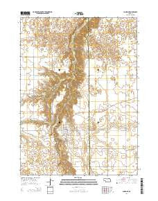 Long Pine Nebraska Current topographic map, 1:24000 scale, 7.5 X 7.5 Minute, Year 2014