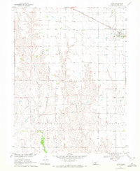 Loomis Nebraska Historical topographic map, 1:24000 scale, 7.5 X 7.5 Minute, Year 1970
