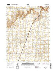Lorenzo Nebraska Current topographic map, 1:24000 scale, 7.5 X 7.5 Minute, Year 2014