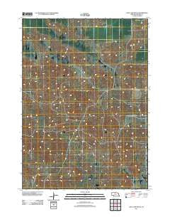 Lost Lake Ranch Nebraska Historical topographic map, 1:24000 scale, 7.5 X 7.5 Minute, Year 2011