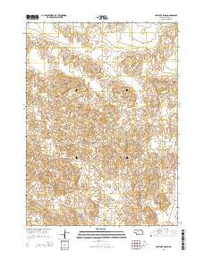 Lost Lake Ranch Nebraska Current topographic map, 1:24000 scale, 7.5 X 7.5 Minute, Year 2014