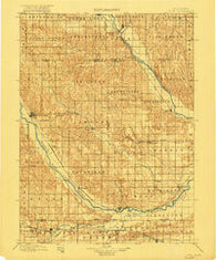 Loup Nebraska Historical topographic map, 1:125000 scale, 30 X 30 Minute, Year 1899