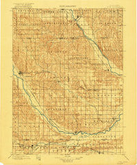 Loup Nebraska Historical topographic map, 1:125000 scale, 30 X 30 Minute, Year 1899
