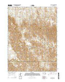 Loup City NW Nebraska Current topographic map, 1:24000 scale, 7.5 X 7.5 Minute, Year 2014