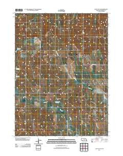 Loup City SE Nebraska Historical topographic map, 1:24000 scale, 7.5 X 7.5 Minute, Year 2011