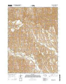 Loup City SE Nebraska Current topographic map, 1:24000 scale, 7.5 X 7.5 Minute, Year 2014
