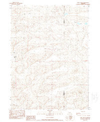 Lowe Valley Nebraska Historical topographic map, 1:24000 scale, 7.5 X 7.5 Minute, Year 1989