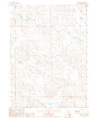 Lowes Lake Nebraska Historical topographic map, 1:24000 scale, 7.5 X 7.5 Minute, Year 1987
