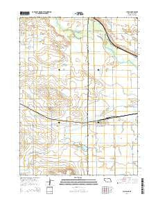 Lyman Nebraska Current topographic map, 1:24000 scale, 7.5 X 7.5 Minute, Year 2014