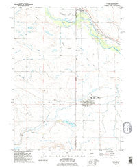 Lyman Nebraska Historical topographic map, 1:24000 scale, 7.5 X 7.5 Minute, Year 1990