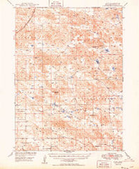 Lynn Nebraska Historical topographic map, 1:62500 scale, 15 X 15 Minute, Year 1949