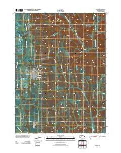 Lyons Nebraska Historical topographic map, 1:24000 scale, 7.5 X 7.5 Minute, Year 2011