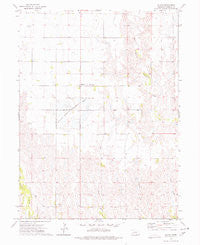 Macon Nebraska Historical topographic map, 1:24000 scale, 7.5 X 7.5 Minute, Year 1973