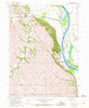 Macy Nebraska Historical topographic map, 1:24000 scale, 7.5 X 7.5 Minute, Year 1966