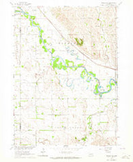 Madison NE Nebraska Historical topographic map, 1:24000 scale, 7.5 X 7.5 Minute, Year 1963