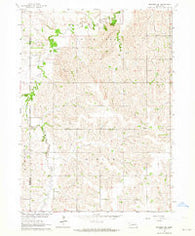 Madison SE Nebraska Historical topographic map, 1:24000 scale, 7.5 X 7.5 Minute, Year 1963