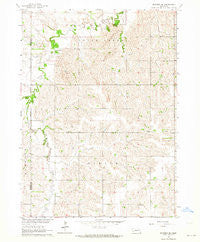Madison SE Nebraska Historical topographic map, 1:24000 scale, 7.5 X 7.5 Minute, Year 1963