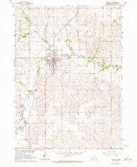 Madison Nebraska Historical topographic map, 1:24000 scale, 7.5 X 7.5 Minute, Year 1963