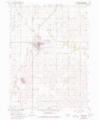 Madison Nebraska Historical topographic map, 1:24000 scale, 7.5 X 7.5 Minute, Year 1976