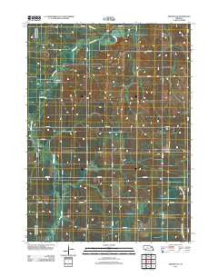 Madison SE Nebraska Historical topographic map, 1:24000 scale, 7.5 X 7.5 Minute, Year 2011