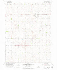 Madrid Nebraska Historical topographic map, 1:24000 scale, 7.5 X 7.5 Minute, Year 1973