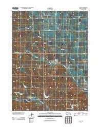Malmo Nebraska Historical topographic map, 1:24000 scale, 7.5 X 7.5 Minute, Year 2011
